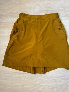 Athleta Mustard Yellow Active Skort